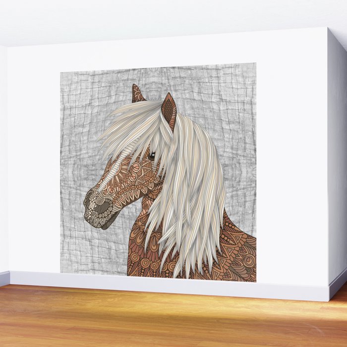 Haflinger Horse Wall Mural Gallery Image 2