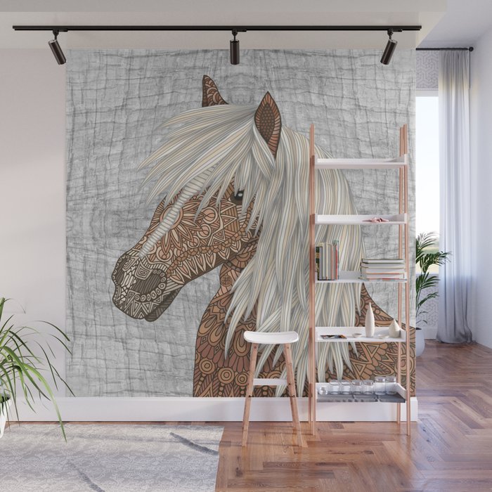 Haflinger Horse Wall Mural Gallery Image 1
