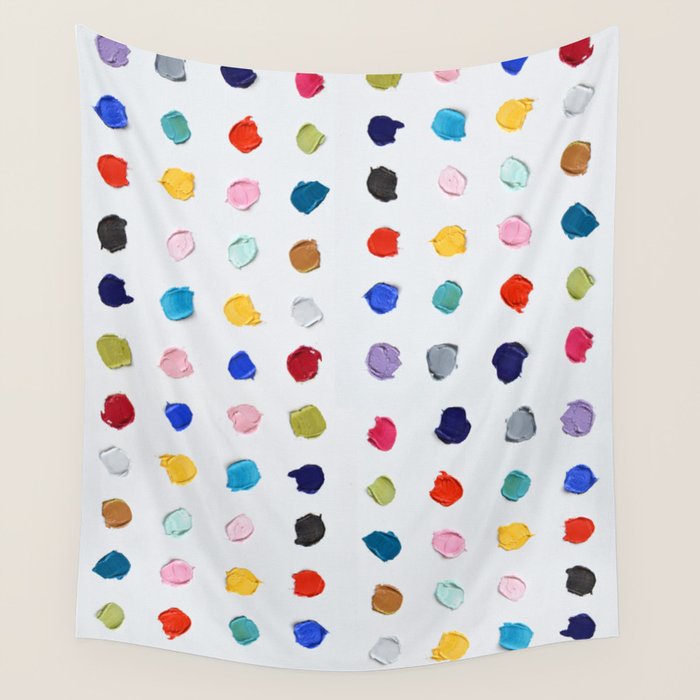 Polka Daubs Wall Tapestry Gallery Image 4