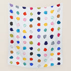 Polka Daubs Wall Tapestry Gallery Image 4