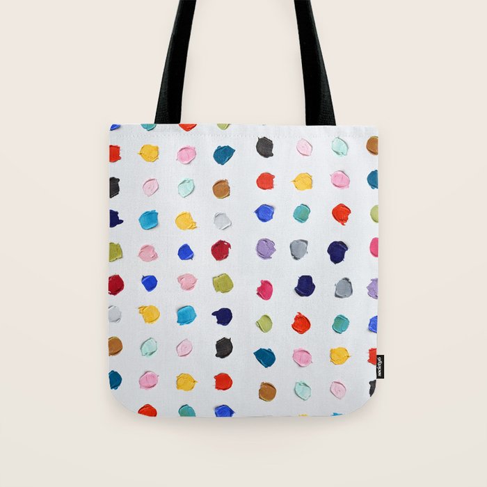 Polka Daubs Tote Bag Gallery Image 1