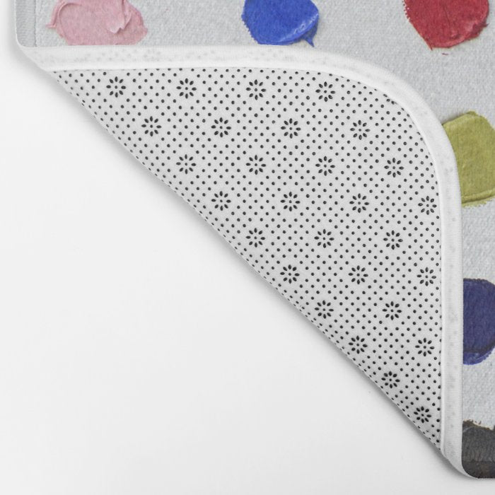 Polka Daubs Bath Mat Gallery Image 2