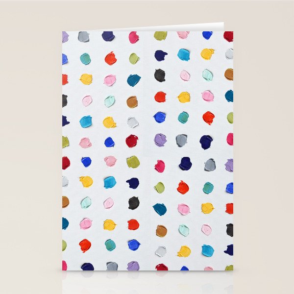 Polka Daubs Stationery Card Gallery Image 1
