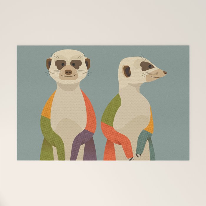 Meerkats Welcome Mat