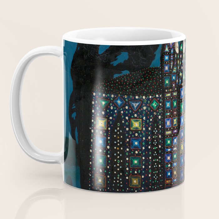 'Confirmation of Love,' Magical Realism Portrait Painting by BolesÅaw Biegas Coffee Mug Gallery Image 3