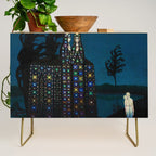 'Confirmation of Love,' Magical Realism Portrait Painting by BolesÅaw Biegas Credenza Gallery Image 1