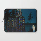 'Confirmation of Love,' Magical Realism Portrait Painting by BolesÅaw Biegas Laptop Sleeve Gallery Image 1
