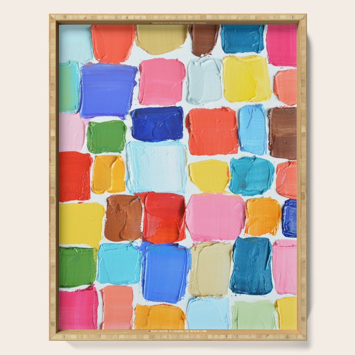 Mod Polka Daubs Serving Tray Gallery Image 1