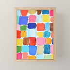 Mod Polka Daubs Mini Art Print Gallery Image 1