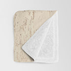 beach photography - minimal surfers and ocean print Throw Blanket Gallery Image 3
