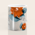 Minimal Collage Floral Portrait Coffee Mug Gallery Image 4