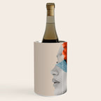 Minimal Collage Floral Portrait Wine Chiller Gallery Image 2