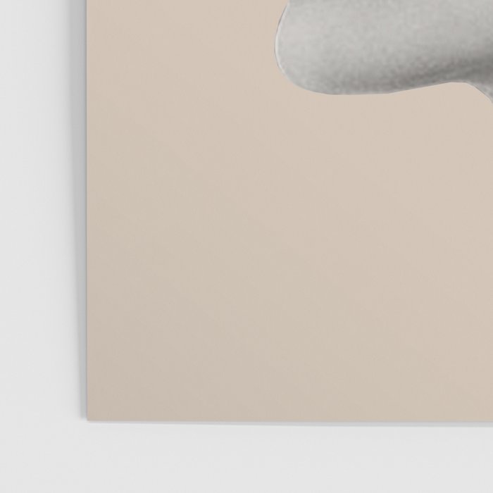 Minimal Collage Floral Portrait Poster Gallery Image 3