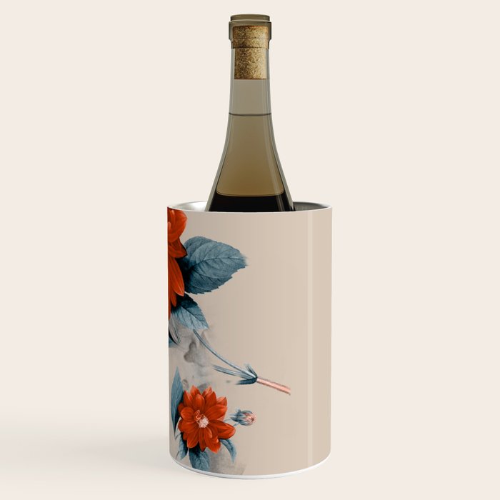 Minimal Collage Floral Portrait Wine Chiller Gallery Image 3