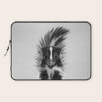 Skunk - Black & White Laptop Sleeve Gallery Image 1