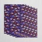 Spooky Cory cats Wrapping Paper Gallery Image 3
