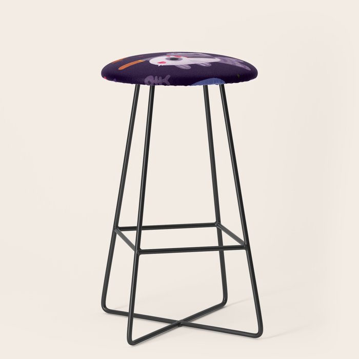 Spooky Cory cats Stool Gallery Image 1