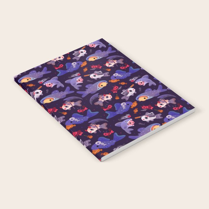 Spooky Cory cats Notebook Gallery Image 2