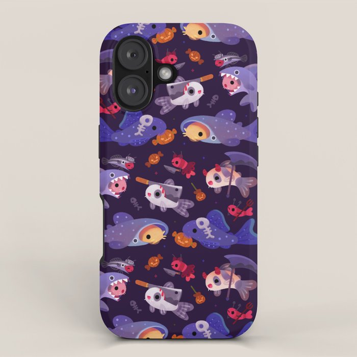 Spooky Cory cats iPhone Case Gallery Image 1