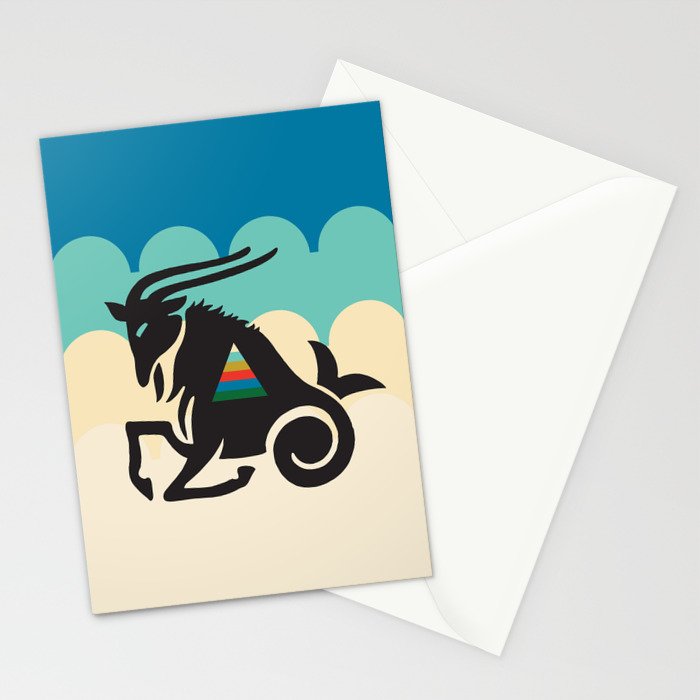 ZODIAC CAPRICORN Stationery Card Gallery Image 2