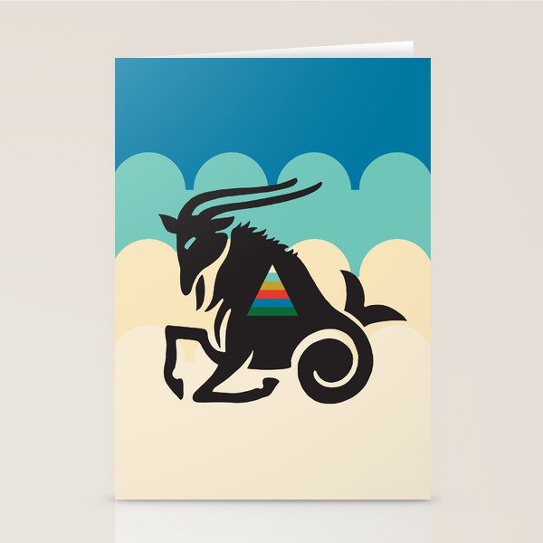 ZODIAC CAPRICORN Stationery Card Gallery Image 1