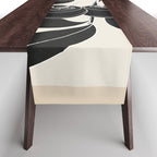 Minimalist Cherry Fruit Line Art 1 Table Runner Gallery Image 1
