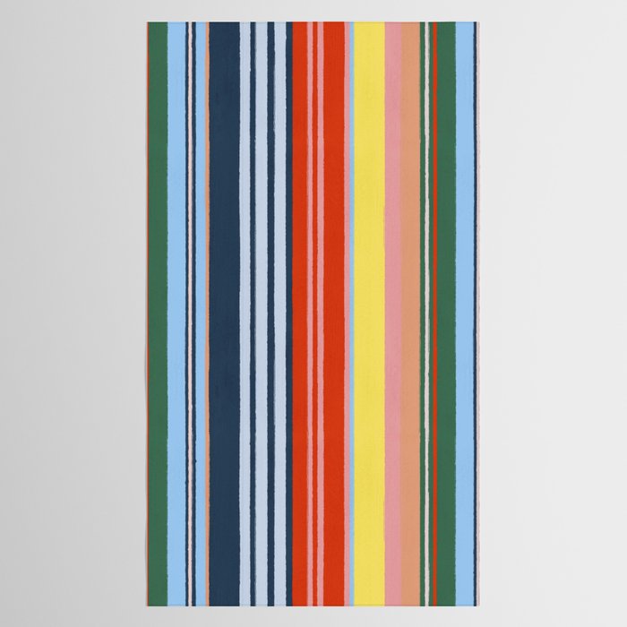 Summer Stripes Tablecloth Gallery Image 2