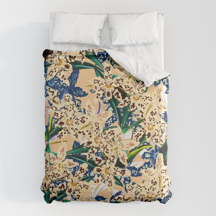 Vintage Exotic Garden Duvet Cover Gallery Image 1