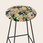Vintage Exotic Garden Stool Gallery Image 2