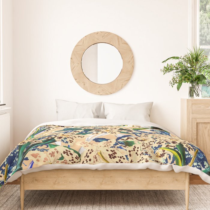 Vintage Exotic Garden Duvet Cover Gallery Image 3