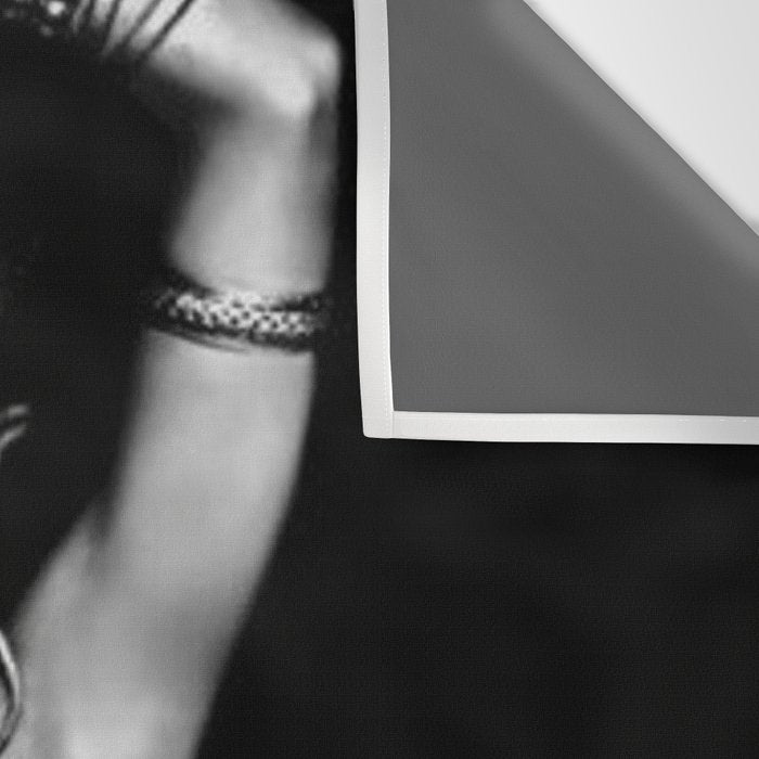 Jazz Age Josephine Baker in Folies Bergère Bananas Costume black and white photography Wall Tapestry Gallery Image 3