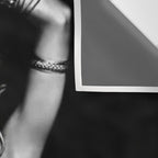 Jazz Age Josephine Baker in Folies Bergère Bananas Costume black and white photography Wall Tapestry Gallery Image 3