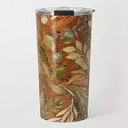 Autumn leafy wild forest B Travel Mug Gallery Image 1