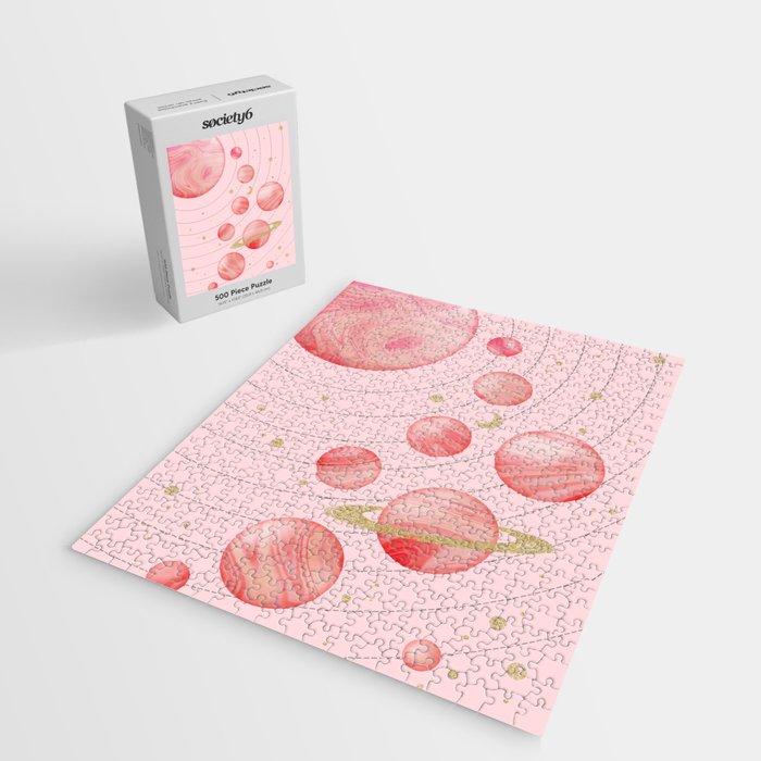 The Pink Solar System Jigsaw Puzzle Gallery Image 2
