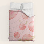 The Pink Solar System Comforter Gallery Image 6