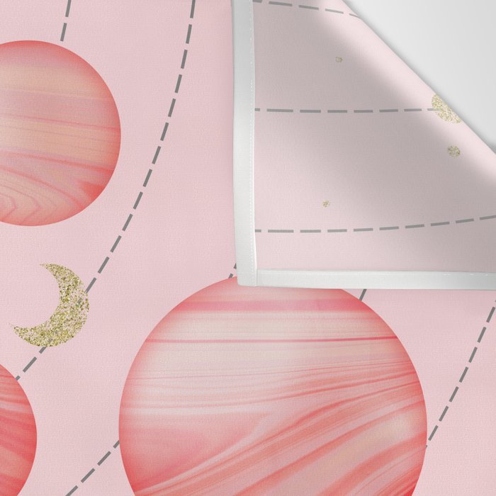 The Pink Solar System Wall Tapestry Gallery Image 3