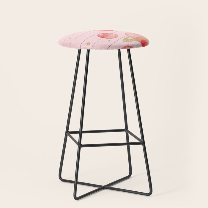 The Pink Solar System Stool Gallery Image 1