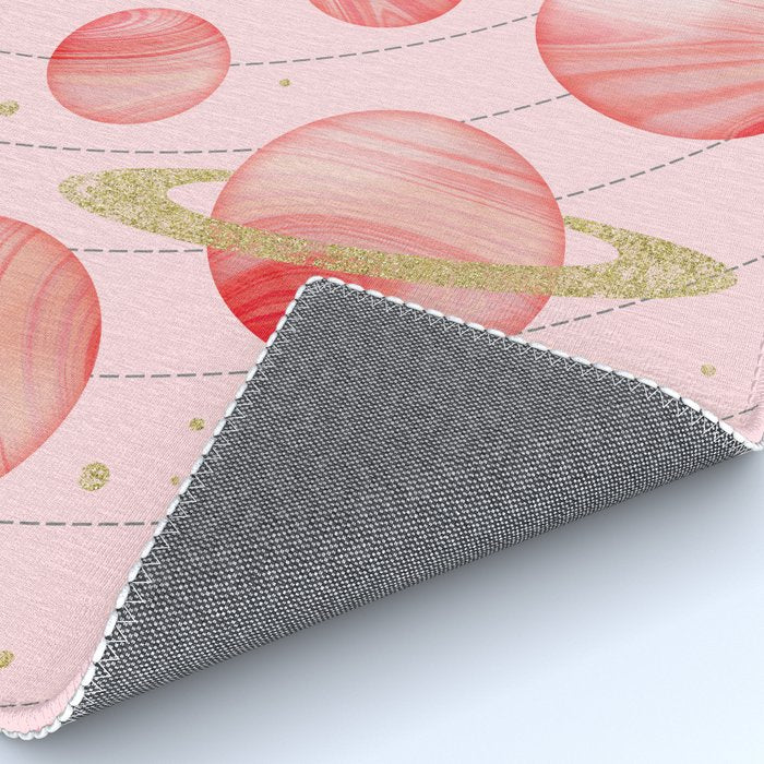 The Pink Solar System Rug Gallery Image 4