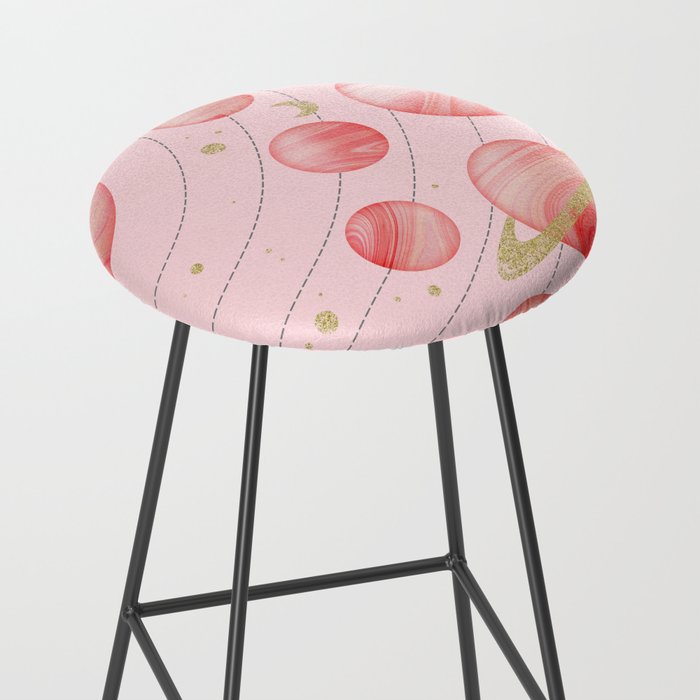 The Pink Solar System Stool Gallery Image 2