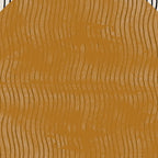 Woodblock Paper Mustard  Coffee Mug Gallery Image 2