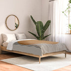 Woodblock Paper Mustard  Comforter Gallery Image 2