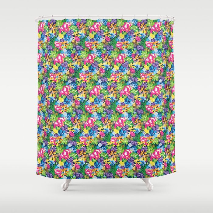 Overgrown Garden Shower Curtain Gallery Image 1