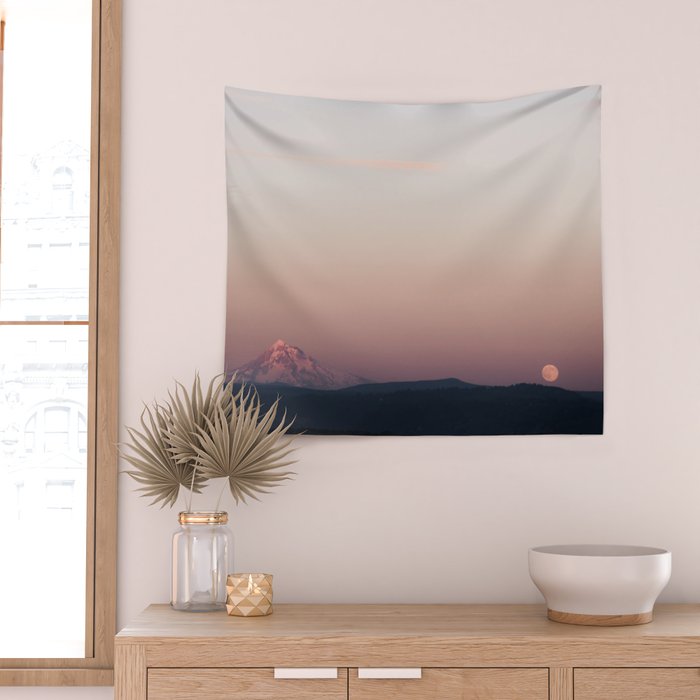 Mountain Moment V Wall Tapestry Gallery Image 2