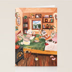hot cocoa Stationery Card Gallery Image 2