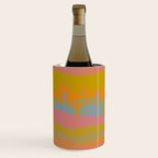 Vintage Western Desert Landscape in Dusty Neon Wine Chiller Gallery Image 2