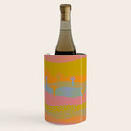 Vintage Western Desert Landscape in Dusty Neon Wine Chiller Gallery Image 3