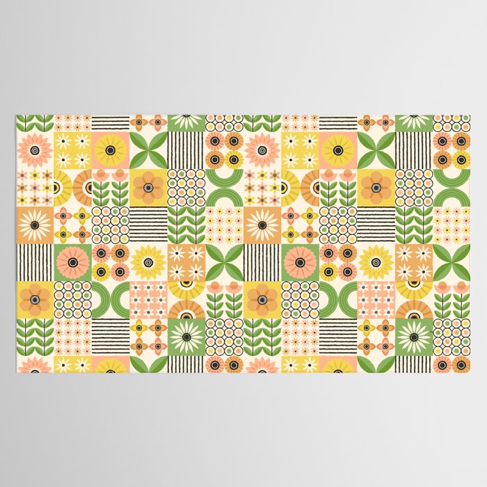 Modern Wildflower Vignettes Tablecloth Gallery Image 2