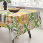 Modern Wildflower Vignettes Tablecloth Gallery Image 3