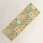 Modern Wildflower Vignettes Yoga Mat Gallery Image 1