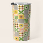 Modern Wildflower Vignettes Travel Mug Gallery Image 3